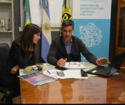 Raverta presentó al Director Provincial de Vialidad un plan integral para modernizar la Av. Jorge Newbery