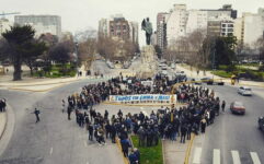 Familiares y allegados de los argentinos desaparecidos en Málaga se manifestaron en Mar del Plata