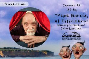 Proyectarán un documental sobre el titiritero “Pepe” García