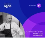 Ciclo de charlas en el auditorio OSDE con el chef Patricio Negro.