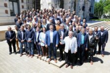 Con la visita de Massa, Kicillof e intendentes se reunieron para seguir “de campaña”