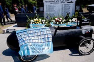 Homenaje a los tripulantes del ARA San Juan, a seis años de su última partida desde Mar del Plata