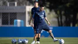 El golazo de Lionel Messi en el entrenamiento de la Selección Argentina