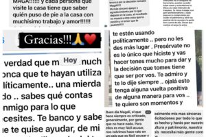 Casa del Puente: Montenegro y Rabinovich no desconocían el trámite de Magali Marazzo