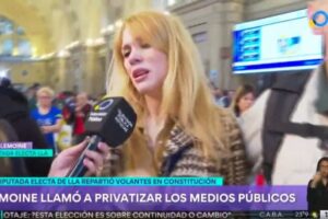Lemoine a una periodista: «Los medios públicos se van a privatizar, así que procurá ser una buena trabajadora»