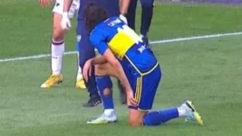 Atento Boca y Bielsa: Cavani salió con una lesión muscular ante Newell’s