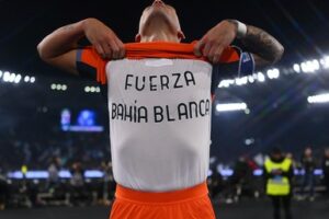 Lautaro Martínez: récord goleador en Inter y mensaje por la tragedia en Bahía Blanca