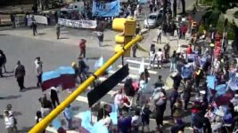 El Municipio denunció ante la Justicia el corte de tránsito realizado por manifestantes en el centro de la ciudad