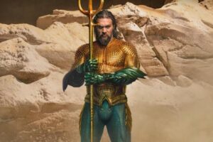 Promocionan el estreno de “Aquaman y el reino perdido” con una actividad en Playa Varese