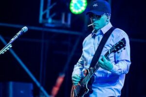 Gaspar Benegas y una noche a puro rock