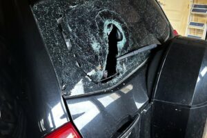 Intento de robo «piraña» en pleno temporal