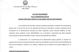 Cuando en 2019 Montenegro pagó sueldos y aguinaldo con la plata que dejó Arroyo