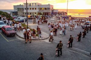 Más de 75.000 jóvenes disfrutaron de la primera noche del 2024 en Mar del Plata