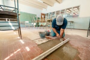 Comenzaron las obras de reacondicionamiento de los establecimientos educativos municipales