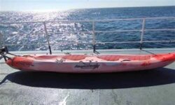 Encontraron el kayak que sería de los amigos desaparecidos