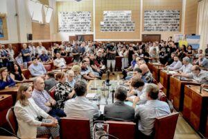 Representantes de diversos sectores se unieron en rechazo a los cambio de la ley de pesca