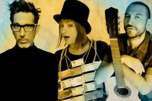 Hilda Lizarazu, Leo García y Diego Frenkel juntos en una noche a puro rock