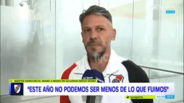 Demichelis: «A Echeverri hay que protegerlo» al «vamos a hacer foco en la Libertadores»