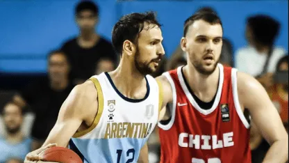 La Selección Argentina de básquet se hizo fuerte ante Chile en su debut