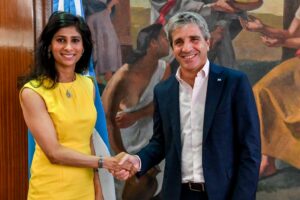 La subdirectora del FMI se reunió con Caputo y este jueves estará con el presidente Milei