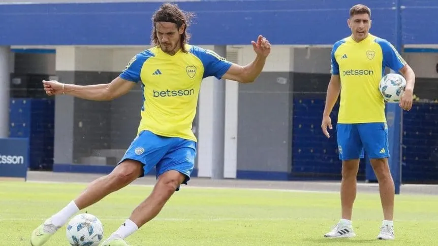 El particular mensaje de Cavani tras ser convocado en Boca: «Me entrena la Bestia»
