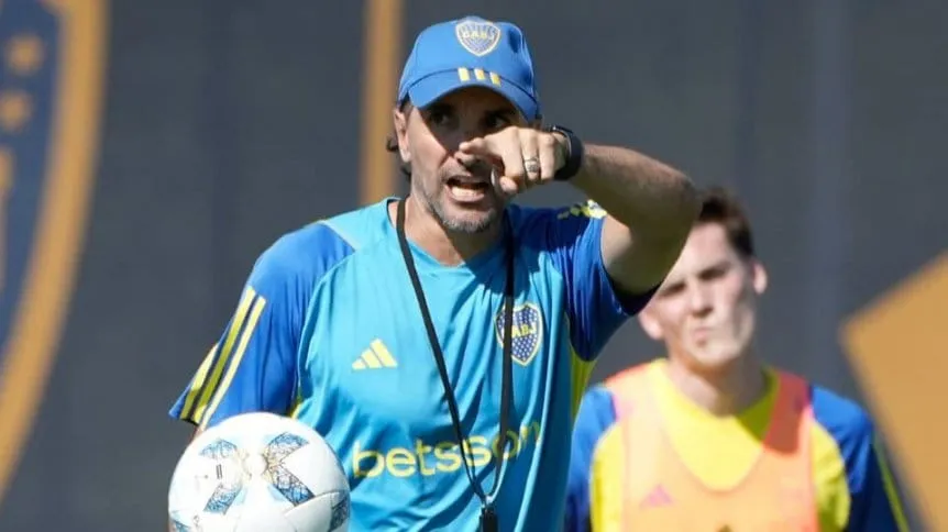 Diego Martínez paró dos equipos en Boca y no dio mayores indicios para jugar contra River