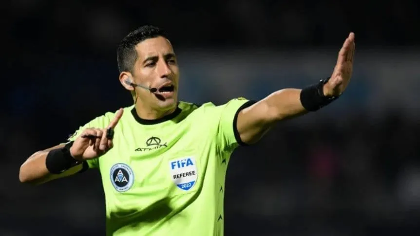 Yael Falcón Pérez, el árbitro elegido para el Superclásico