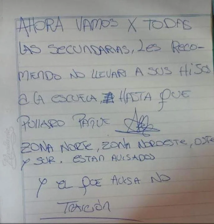 Estridente cacerolazo contra la amenaza asesina en Rosario