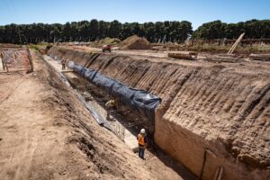 Avanzan las obras para la ampliación del Parque Industrial