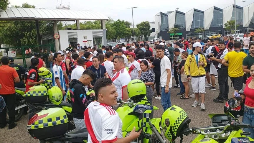 River ya está en Venezuela para el debut en la Copa Libertadores