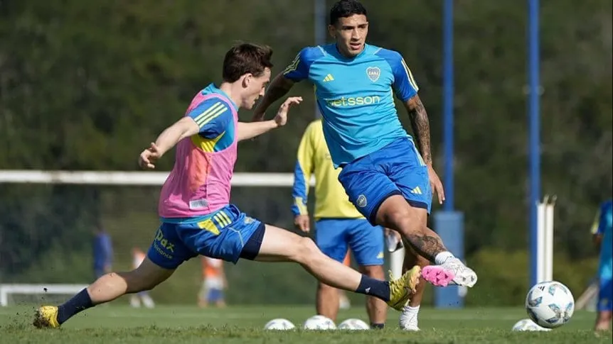 Con la vuelta de los seleccionados, Boca define los últimos detalles del once ante San Lorenzo