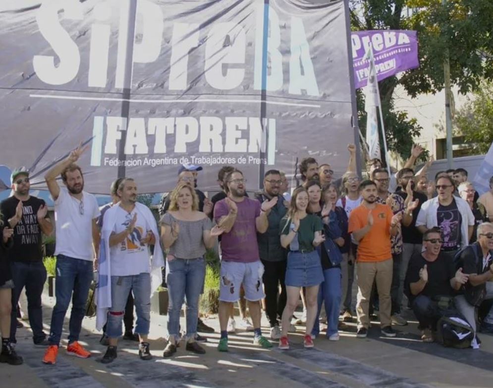 La prensa escrita realizó un paro de 48 horas en reclamo de mejoras salariales