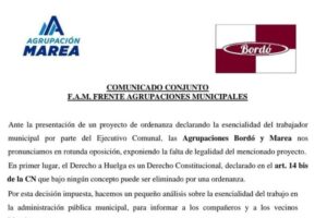 Se complica la interna del sindicato municipal: clima áspero con Gilardi y Zacarías