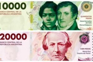 El Banco Central anunció cuándo comenzarán a circular los billetes de $10.000 y $20.000