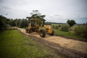 El Municipio reparó 160 cuadras en barrios de la zona de Sierra de los Padres