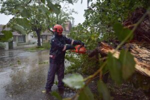 La Municipalidad recibió más de 30 llamados por el alerta meteorológico