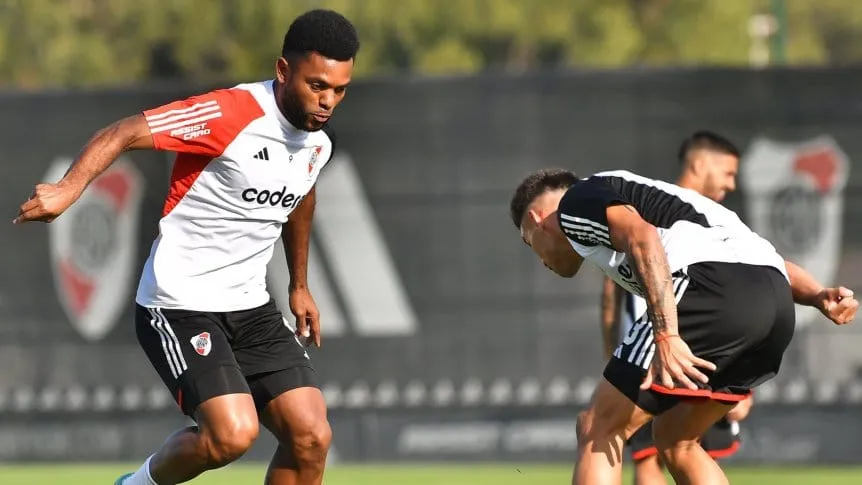 Miguel Borja, la baja sensible de River para buscar la clasificación en Córdoba