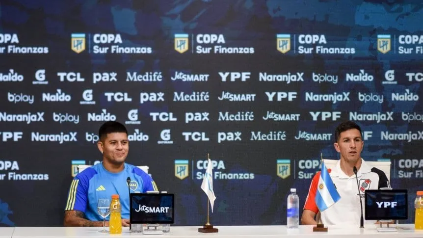 Nacho Fernández y Marcos Rojo palpitaron el River vs. Boca en conferencia de prensa