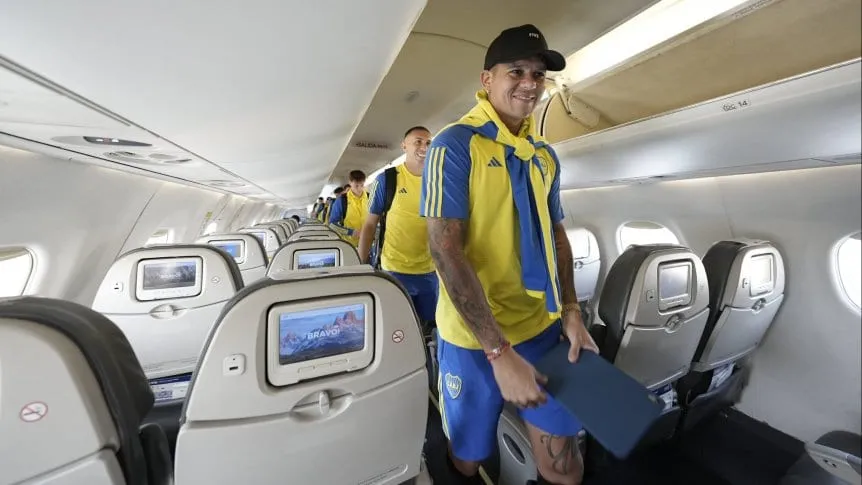 Boca llegó a Córdoba y Martínez definió el equipo para el Superclásico ante River