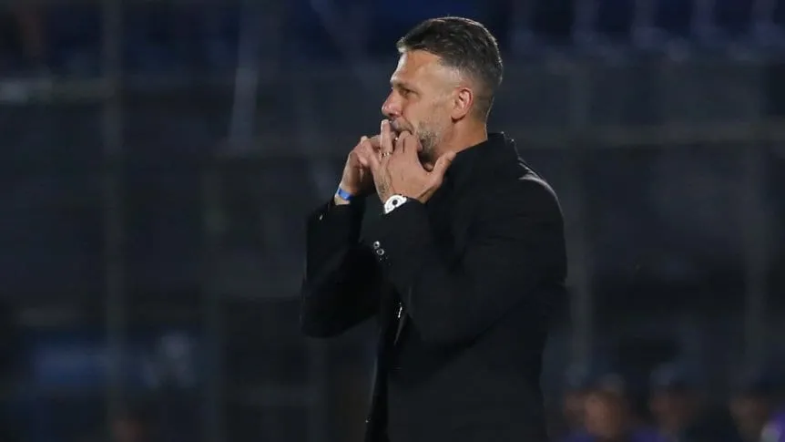 Demichelis llegó a los 75 partidos en River y es el tercero que más puntos sacó en esa cantidad