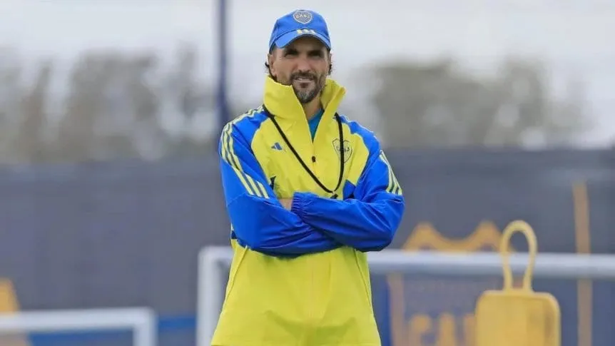 Martínez definió el once de Boca para la reanudación ante Estudiantes