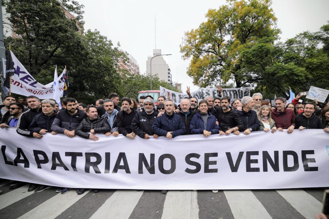 La CGT marchó y dio un mensaje al Gobierno: “No vamos a resignar un ápice de los derechos conquistados”