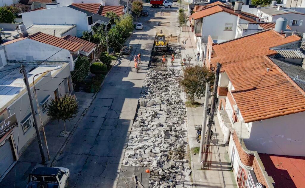 Avanzan las obras viales en distintos puntos de la ciudad | mdphoy.com