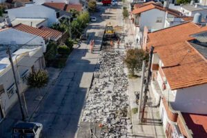 Avanzan las obras viales en distintos puntos de la ciudad