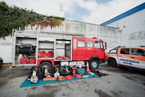 El Municipio aportó lo recaudado por la compactación de vehículos para la compra de un autobomba