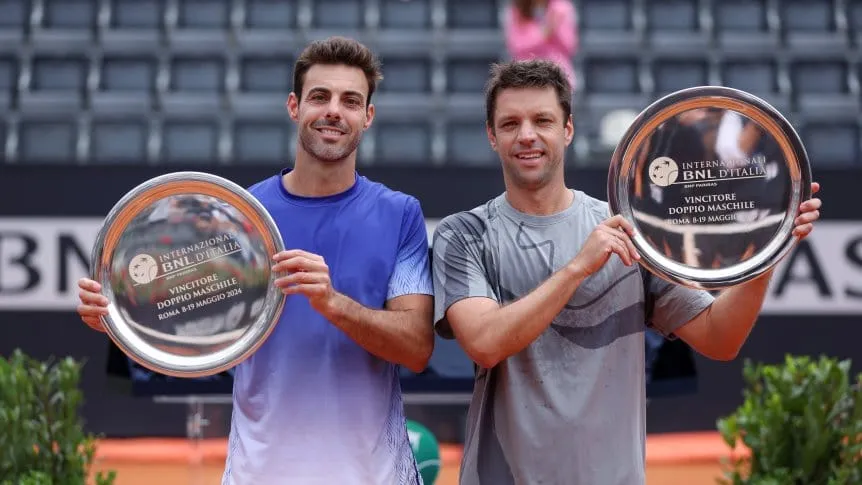 Zeballos y Granollers, campeones en el Masters 1000 de Roma