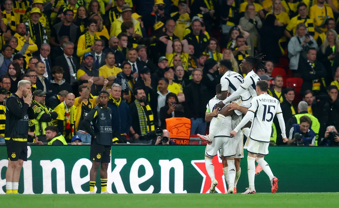 Real Madrid conquistó su decimoquinta Champions League tras vencer al Borussia Dortmund en la final