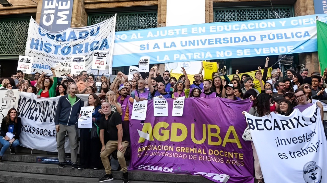 Doble Jornada de Lucha en la Universidad Nacional de Mar del Plata