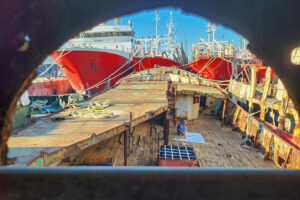 Todo listo para el hundimiento controlado del “Sirius”