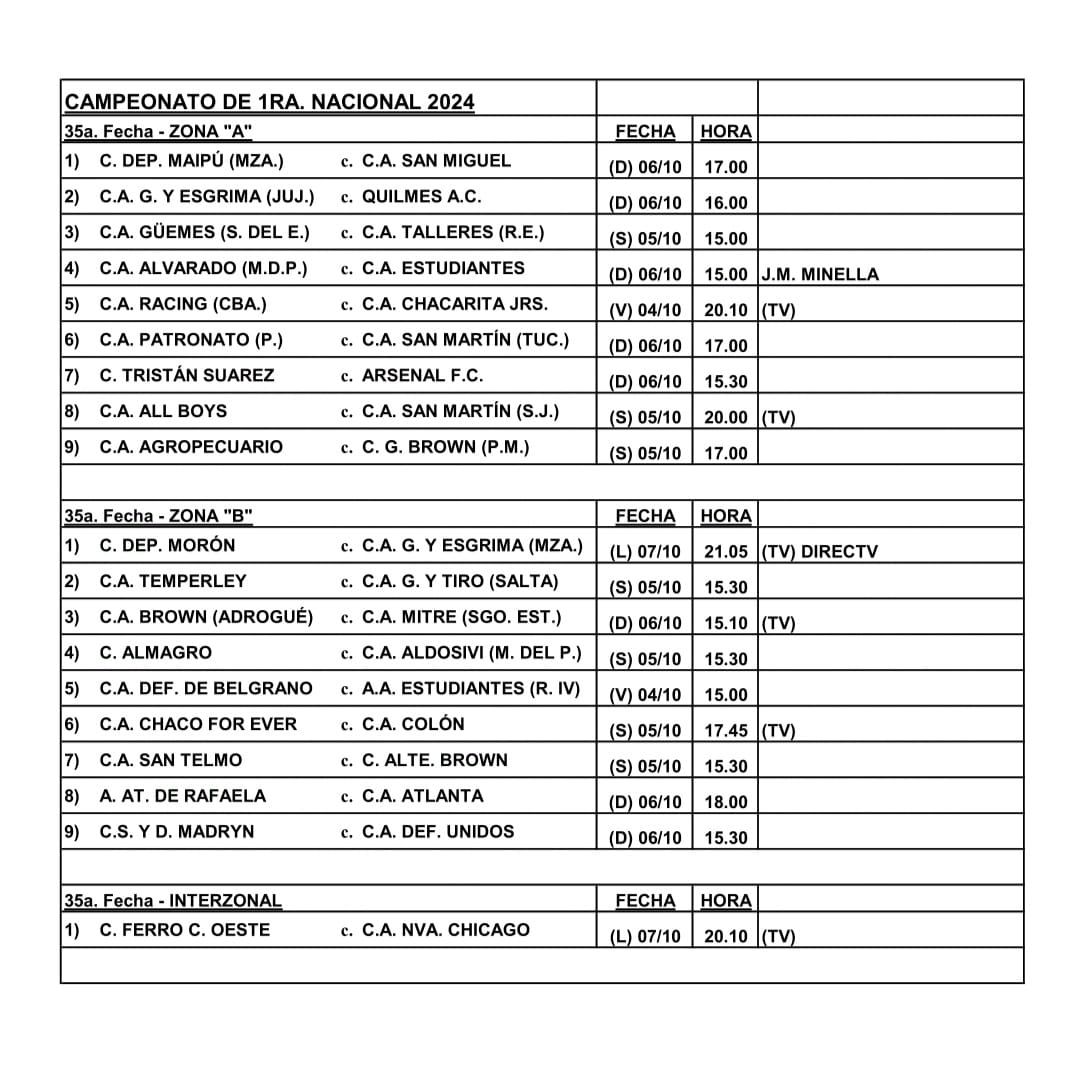Aldosivi y Alvarado tienen día y hora para octubre